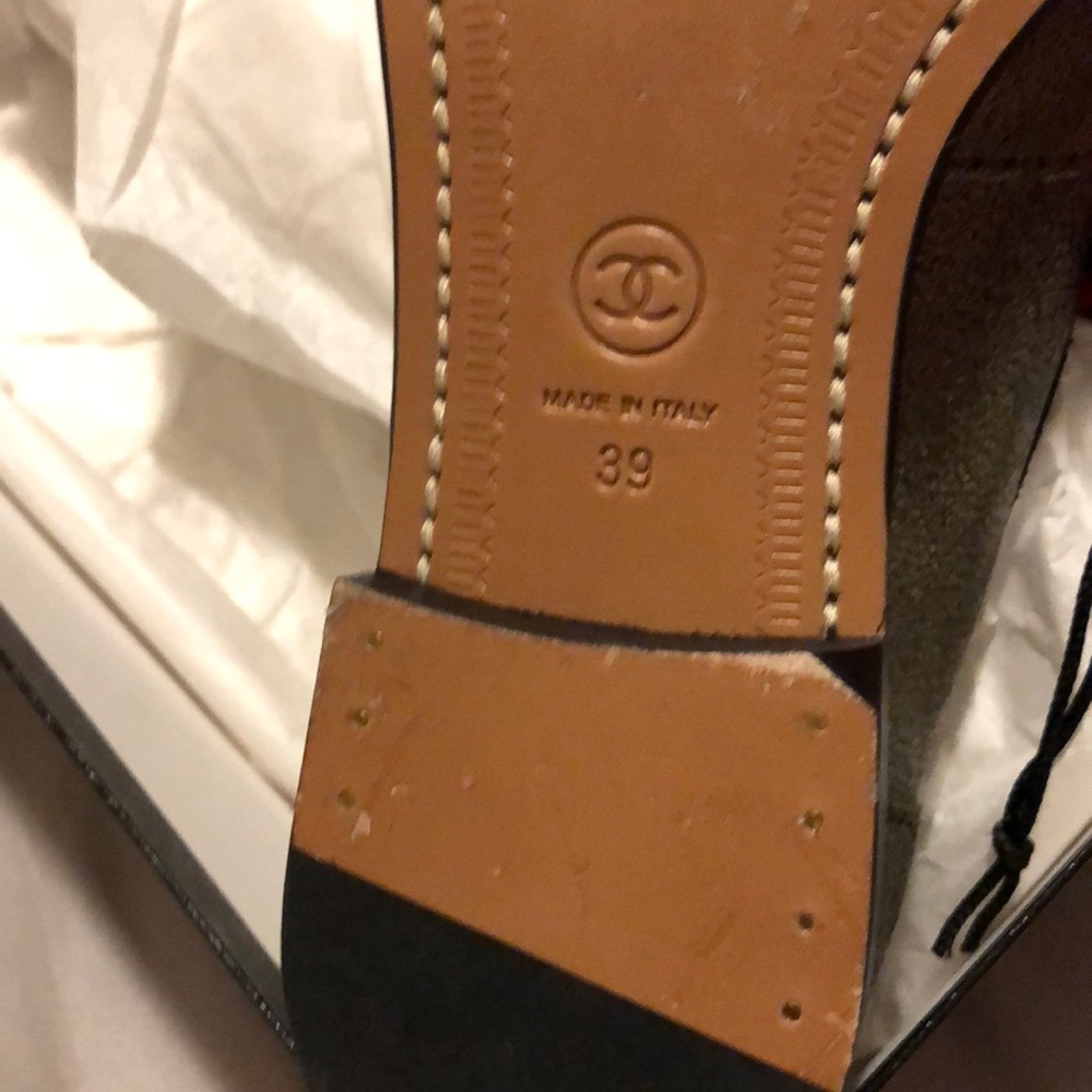 Chanel shoes size 39 only worn ones - Picture 6 of 11